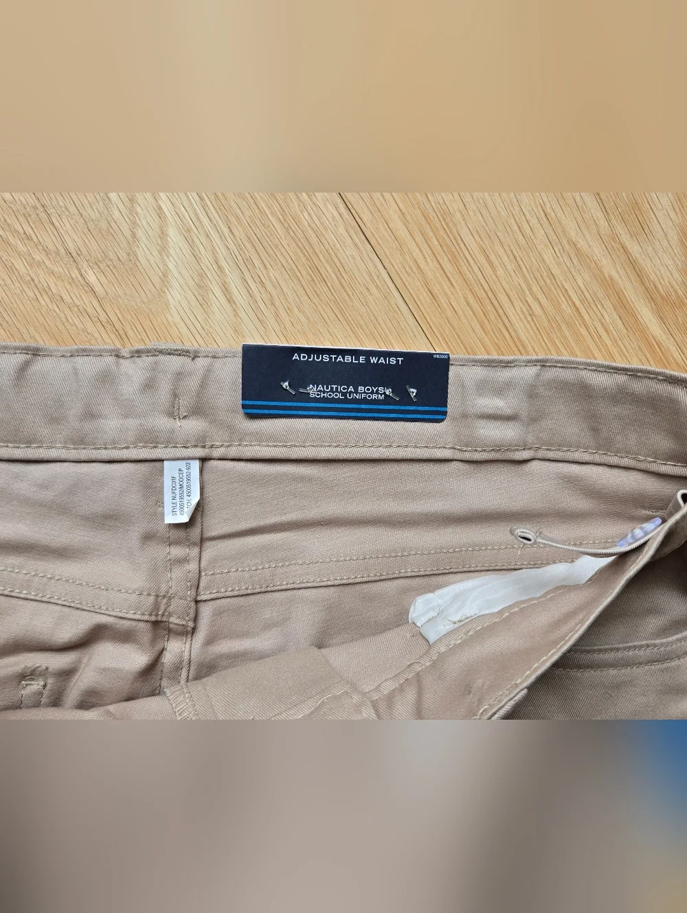 Nautica Khaki Boys' Straight Leg Chinos